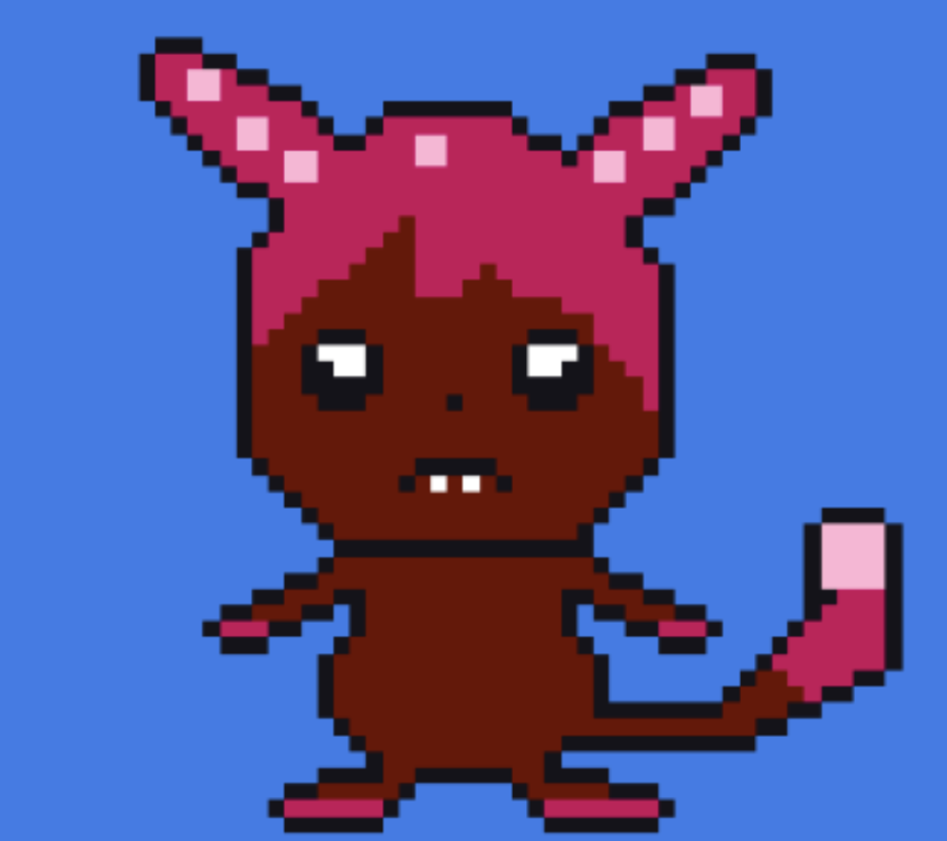 kotohasaa's tweet photo. メイン垢で以前あげたやつ合成音声キャラのドット絵こっちにも上げておく https://t.co/HATCiKTxf0