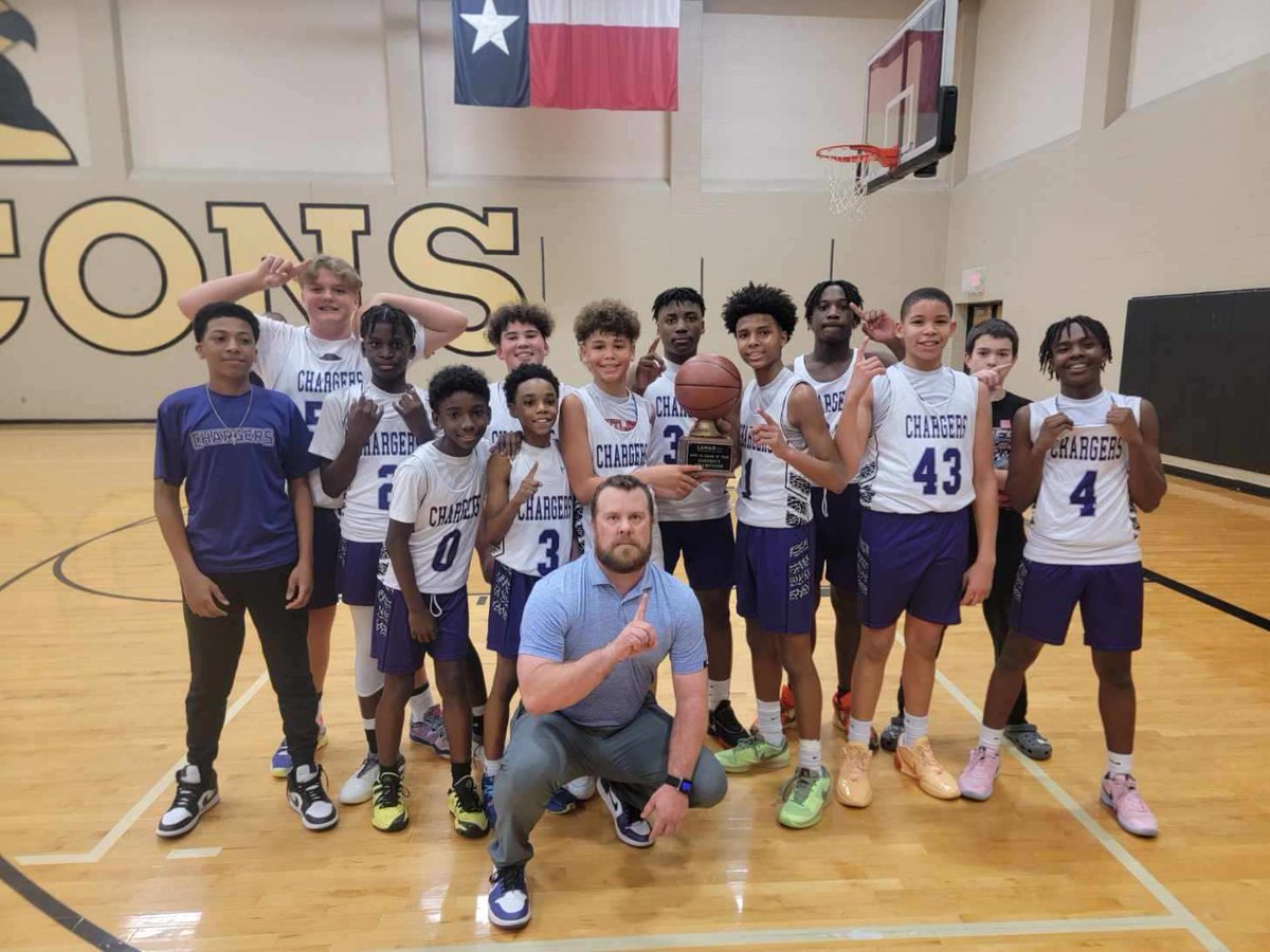 Coach Swallers (@coachswallers) on Twitter photo Congrats to the 7A Chargers for completing their undefeated season & winning the district title 62-50 over the Longhorns! The Chargers finished the season 7-0 and look to build on that success for years to come! I love you guys and couldnโt be more proud
<a href="/LeamanJH/">Leaman Junior High</a> <a href="/FulshearHoops/">Fulshear Basketball</a> Congrats to the 7A Chargers for completing their undefeated season & winning the district title 62-50 over the Longhorns! The Chargers finished the season 7-0 and look to build on that success for years to come! I love you guys and couldnโt be more proud
<a href="/LeamanJH/">Leaman Junior High</a> <a href="/FulshearHoops/">Fulshear Basketball</a>