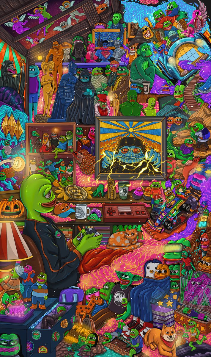 GM Fam 💚🙏🌈

🐸BIG FAMILY🐸

 1/1 art  🔥 .069 ETH

 Link Below