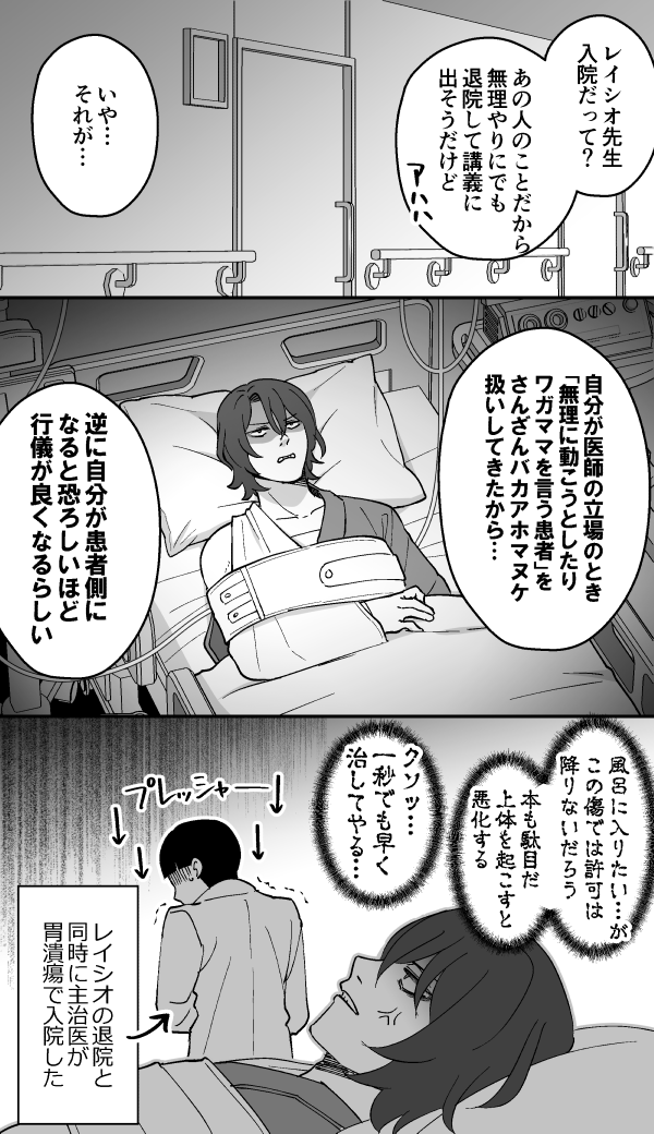Dr.レイシオの形而上学的入院理論
