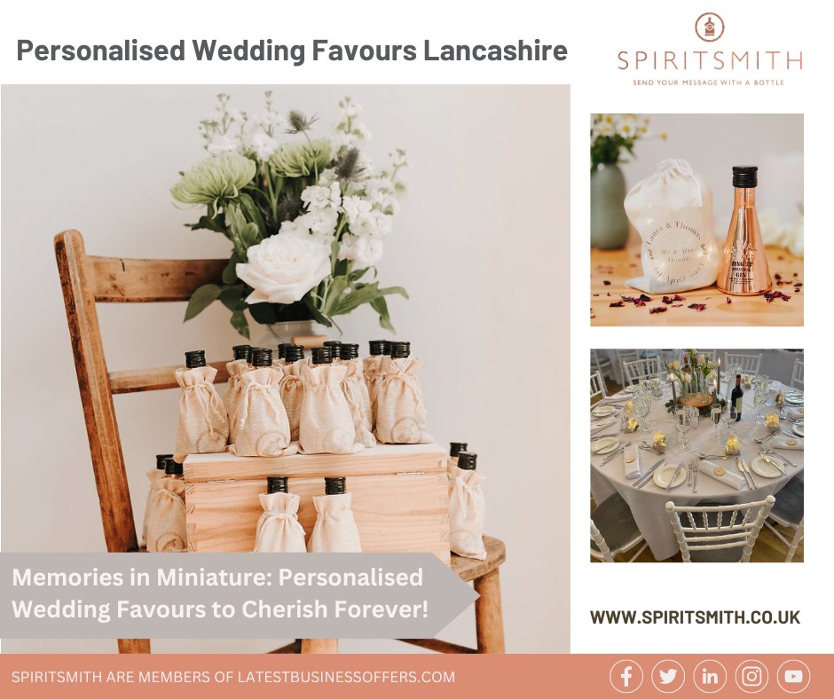 Wedding Gift Hampers Updates by Latest Business Offers.

Title: Personalised Wedding Favours Lancashire | SpiritSmith

Link: latestbusinessoffers.com/post/personali…

#weddings #favours #weddingplanning #AlcoholFreeGifts #Lancashire #GiftHampersLancashire