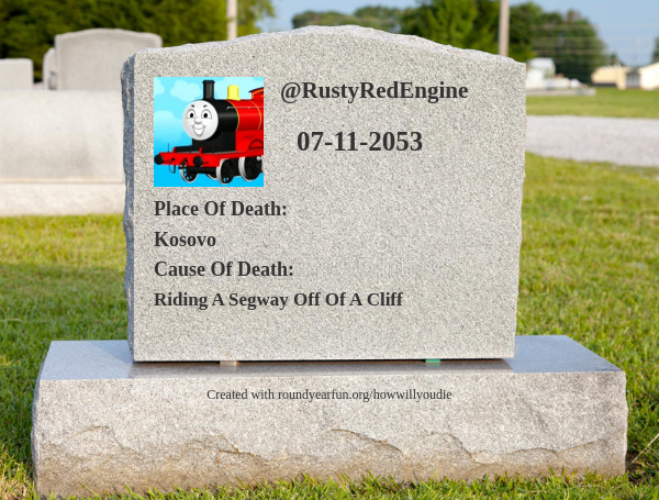 This is how and when I will die funxgames.me/howwillyoudie?…

⠀