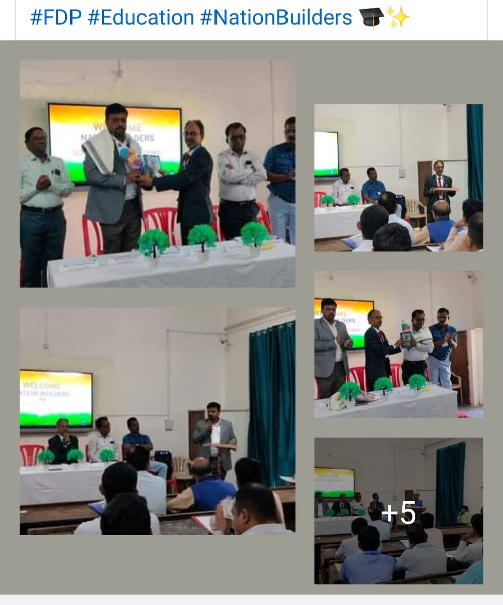 GManoj1305's tweet photo. Honored to inaugurate the Faculty Development Program at GPS, lighting the lamp alongside esteemed delegates. Engaging sessions on energy saving &amp; audit by Mr. Dasbudhe marked the first day. As Chief Guest, I shared insights. 
 #education #NationBuilders https://t.co/i07x3MzobQ