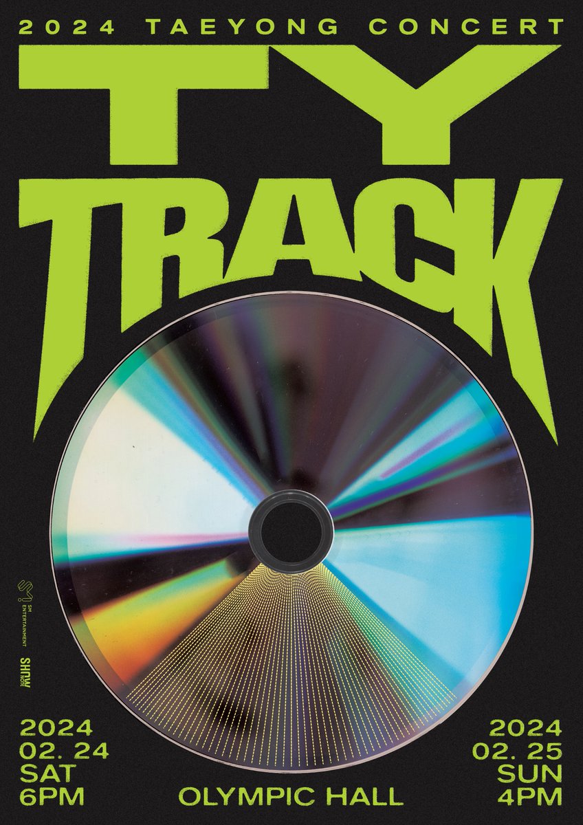 2024 TAEYONG CONCERT <TY TRACK>

〖 OLYMPIC HALL 〗
➫2024.2.24(SAT) 6PM(KST)
➫2024.2.25(SUN) 4PM(KST)

#TAEYONG #태용 #TY_TRACK
#TAEYONG_TY_TRACK
#NCT #NCT127