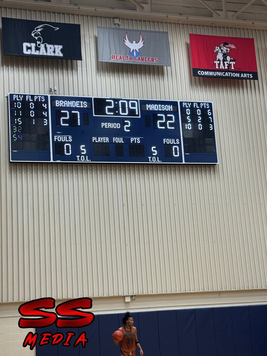 SSports_Media's tweet photo. 🏀SS Media District 28 Coverage🏀
- Halftime -
@SAMadisonHoops 22 vs @BrandeisHoops 27
Clips of:
@Evanmoreno4_ 
@ashtonpenaa 
@_Davionhuff 
@GASOTim @AlamoCityHoops1 @thaunderdawgsbb @TXHSBB @sanantoniohss @ronharrodjr @3GFilmWork1 @C0RTSiDE @iFilmHoopers 
#basketball #basketballgame #ballislife #SSMHSBB #AlamoCityHoops #SSMHSsports