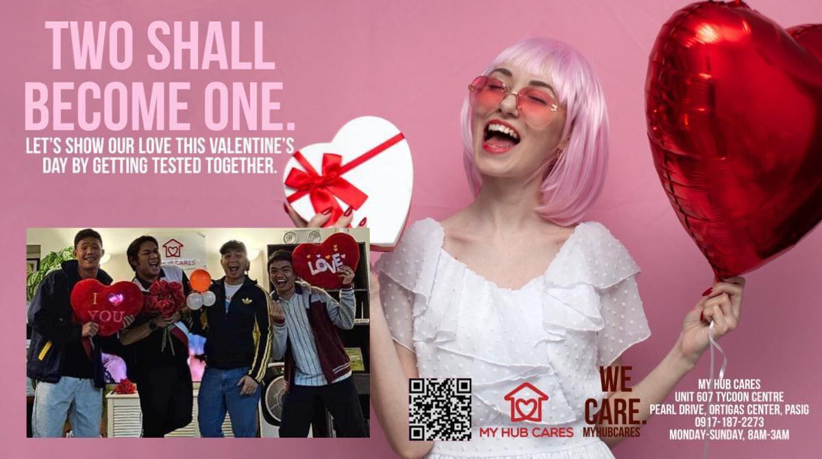 MyHub_Cares's tweet photo. Thinking of a memorable Valentine's date ideas with your special someone? 

Show your love this Valentine by getting tested for #HIV at #MyHubCares

We are open 
Mon - Sun, 9am - 3am https://t.co/HweK75UAWO