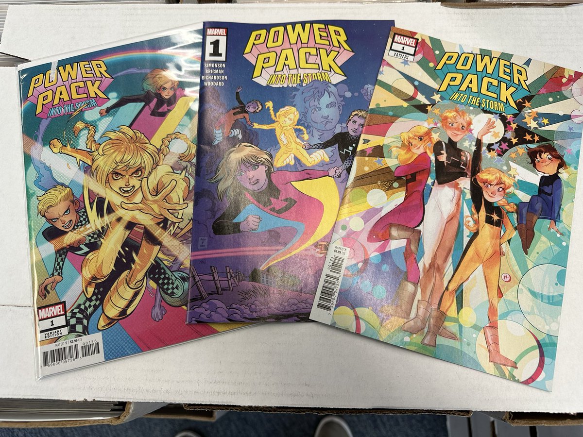 It's everyone's favorite holiday today, POWER PACK DAY!

How will you be celebrating?