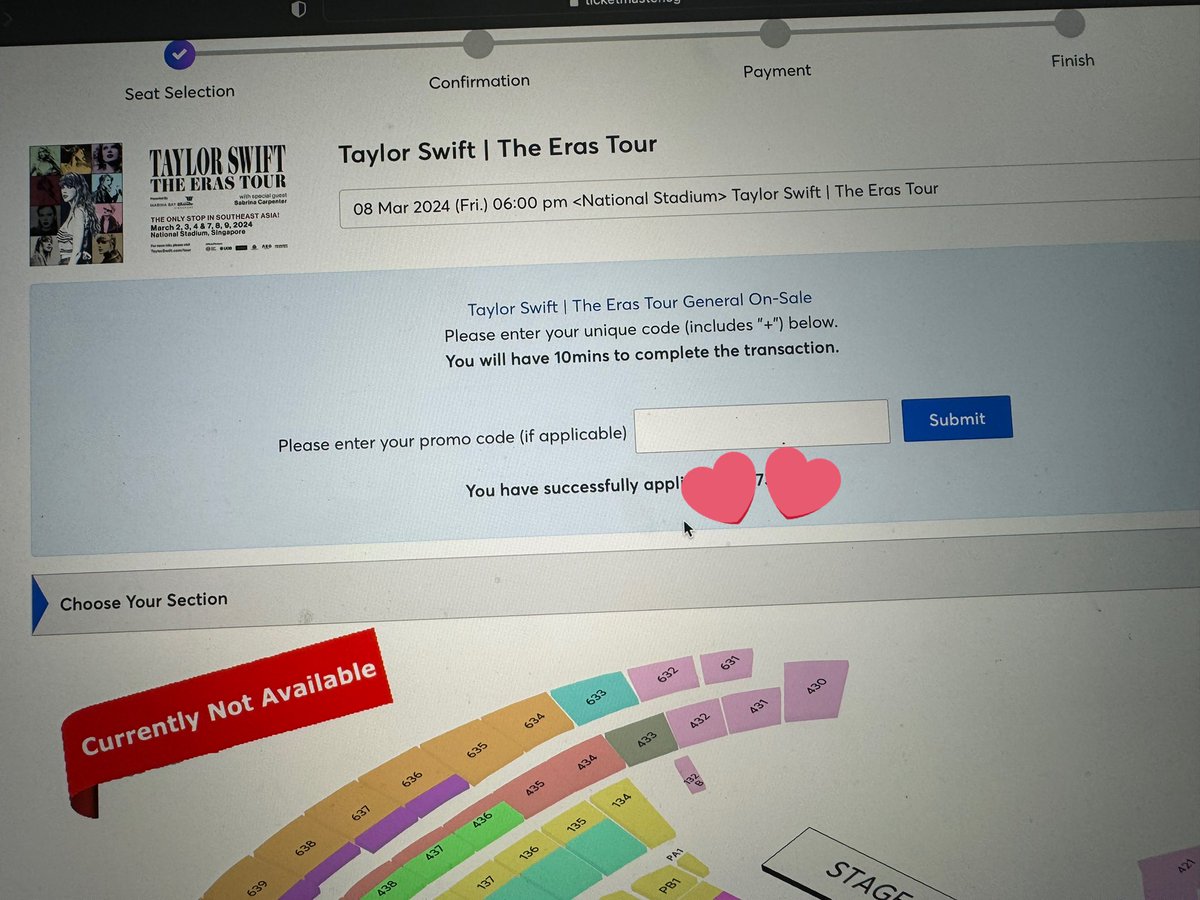 LeonardMatz's tweet photo. @swiftie_tx @TSTheErasTourSG March 8 https://t.co/YapTzhaVnO