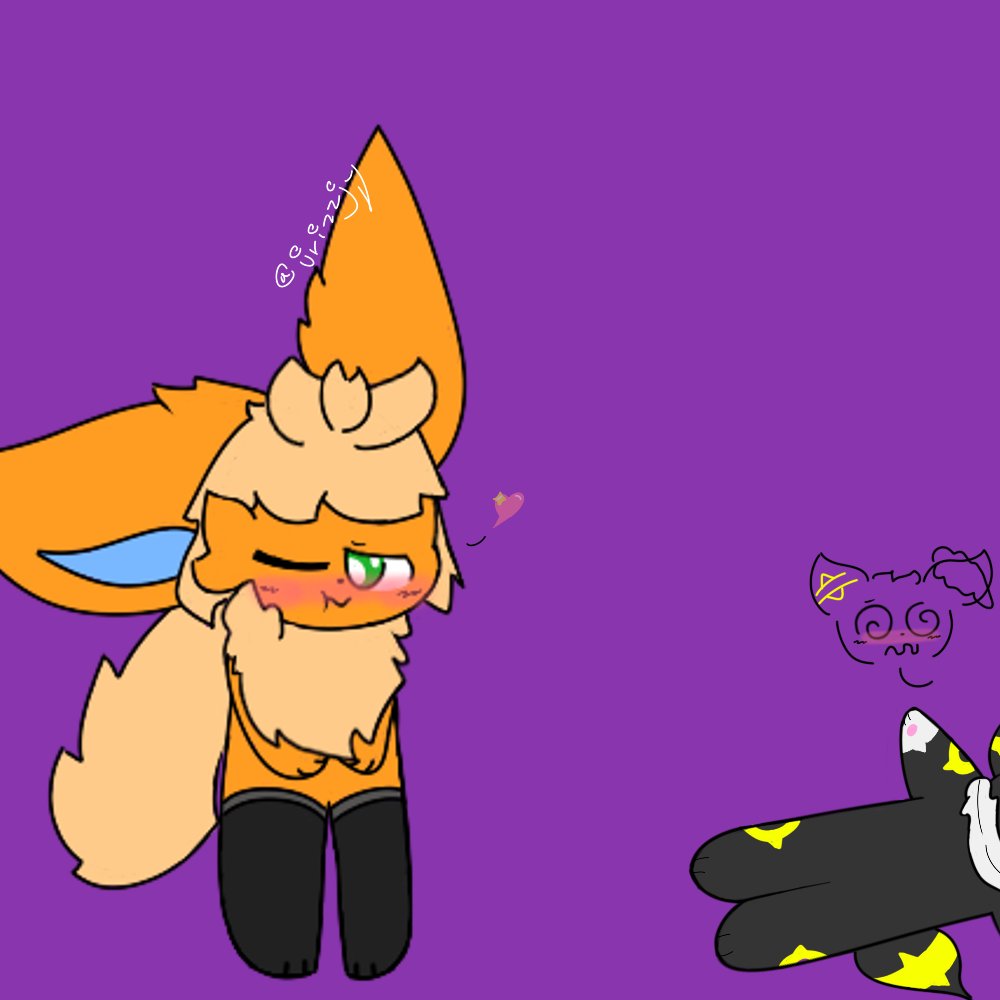 yes (artgift) Im so eeveil >;3c