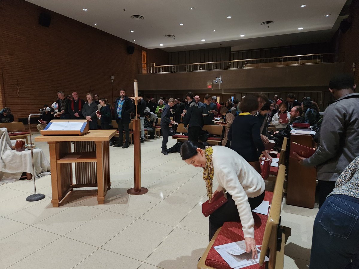 A lovely celebration of Christian unity today hosted by Regis. <a href="/tstgsa/">TST Graduate Students’ Association</a> <a href="/RSM_Theology/">Regis St. Michael's Faculty of Theology</a> <a href="/TorSchTheology/">TorontoSchTheology</a>