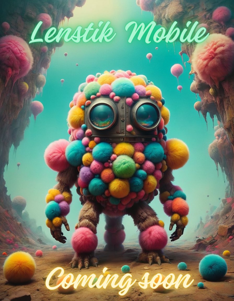 🚀 Big news, folks! 

📱The first version of Lenstik on mobile is dropping soon. Get ready to dive in, use it, and hit us up with your thoughts. 

⚡We're all ears!  

#Lenstik #Mobile