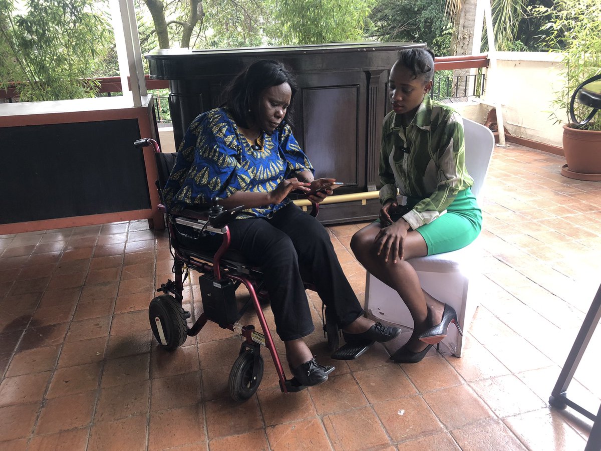 CenterThac26489's tweet photo. We had a fruitful discussion with Hon.Dennittah Ghati on  increased cases of GBV and Femicide incidents.Intrview coming up on Thach center TV !!Stay tuned !! https://t.co/giJ8xjDVi1