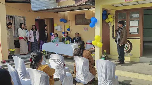 The District AYUSH Mission Society, ICR, under the National AYUSH Mission, inaugurated the first AYUSH OPD at PHC Chimpu. It combines traditional AYUSH medicine with modern treatments, serving as both a healthcare facility and a wellness centre for diverse health concerns.