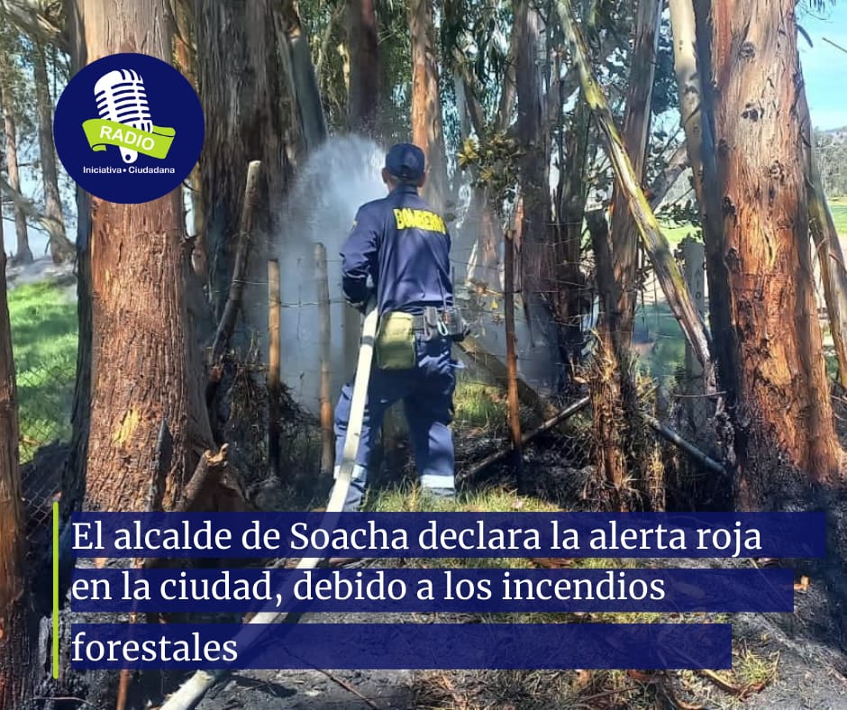 SoachaInicia's tweet photo. 🔴 #ÚltimaHora: Declaran alerta roja en Soacha por incendios forestales

El alcalde @JulianPericoJr, tras realizar un recorrido en varias zonas afectadas por quemas, ha declarado alerta roja debido a los recurrentes eventos de conflagración en #Soacha. 👇 https://t.co/Q4Glwrety0
