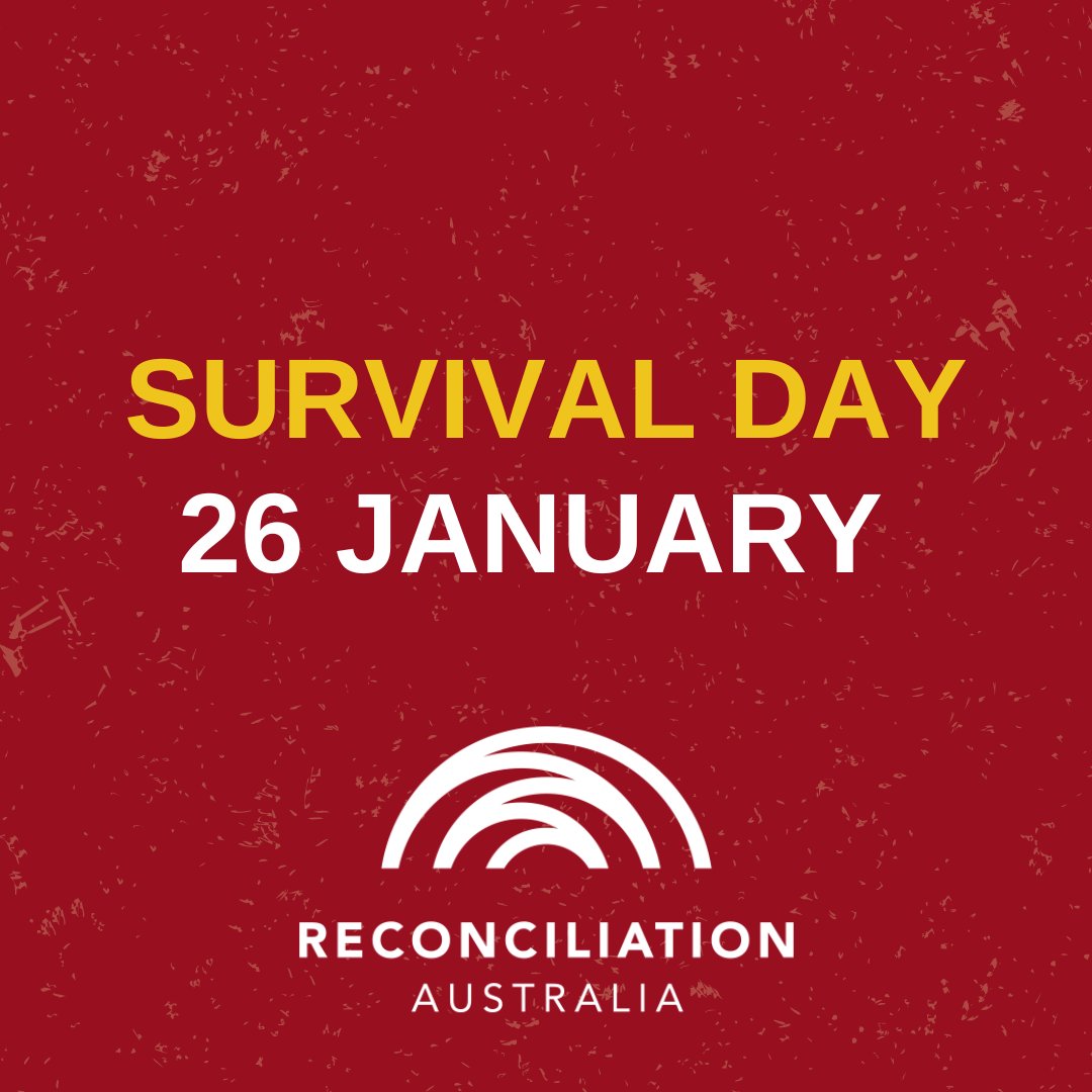 More Australians are actively re-evaluating what our national day stands for and how we can create a better country - one that all Australians, including First Nations people, are proud to celebrate. Read our statement: reconciliation.org.au/26-january-202… #Reconciliation