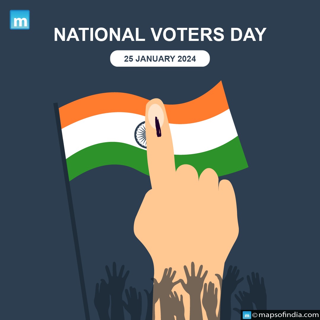 Being a responsible citizen starts with voting.

#NationalVotersDay #VotersDay #VoteRight #DemocracyCelebration #ElectoralResponsibility #CitizenVoice #VotingMatters #InformedVoter #EmpowerThroughVote #PoliticalParticipation #CivicDuty #VoterEducation #ElectionDay