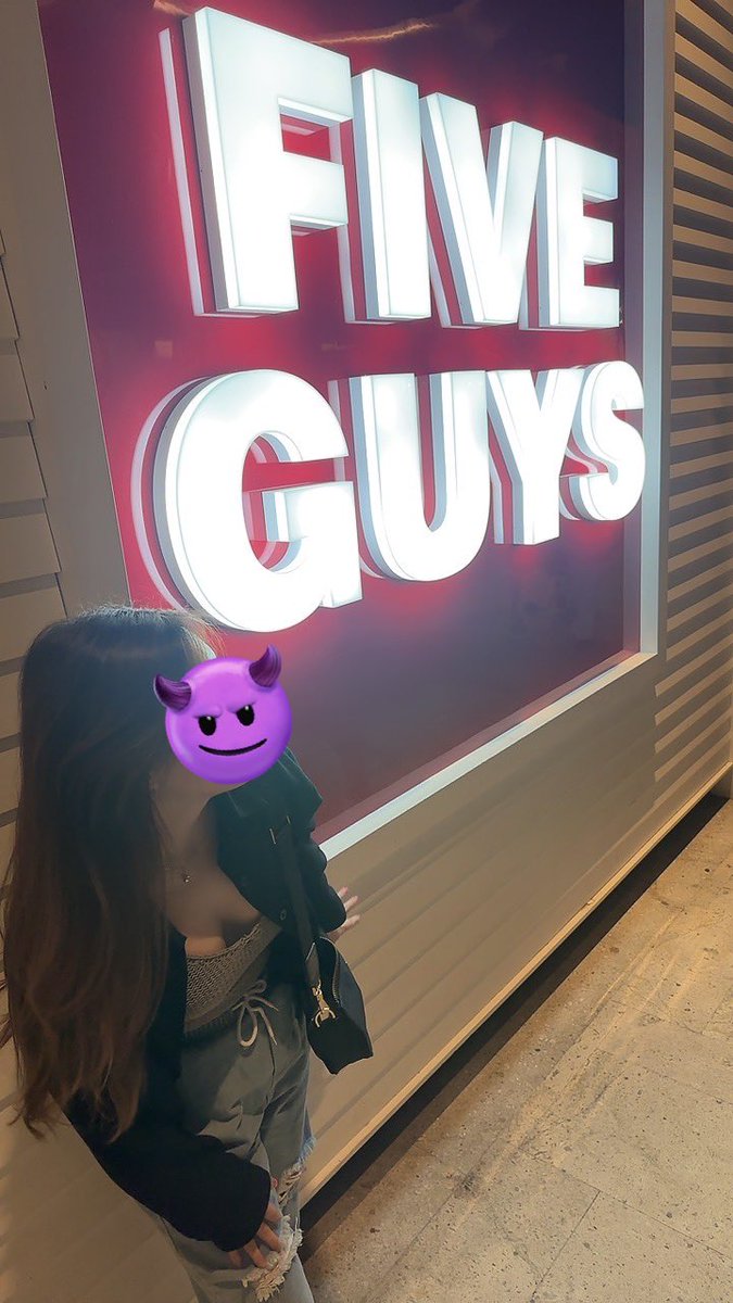 Have u ever tried Five guys?😈😈