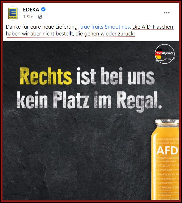leftwing185er's tweet photo. So sieht eine gute Unternehmensphilosophie aus! #EDEKA https://t.co/RGUO5Wkoik
