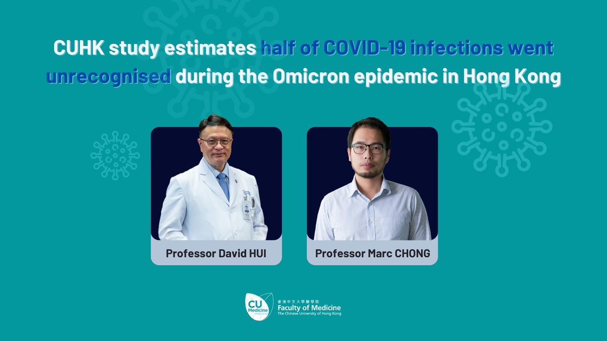CUHKMedicine's tweet photo. Based on the #seroprevalence of #ORF8 antigen antibodies relative to the no. of reported cases at different times, @CUHKMedicine estimated that ~2.5 million people in HK were infected with #COVID during the #Omicron wave. Among them, one in two were unrecognised. https://t.co/2HBPQ0fbjY
📖@EIDjournal: https://t.co/nKcyTlaOP3