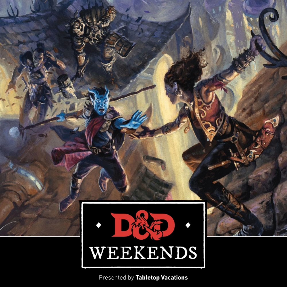 "A Turn of Fortune's Wheel"
D&amp;D Weekends with DM Alcuin Gersh  March 7-10, Lake Sinclair, GA
dndinacastle.com/all-events/wee…
Dive into a multiverse of adventure as Alcuin takes you on a tour of the classic D&amp;D Planescape setting, newly reimagined for 5th Edition.