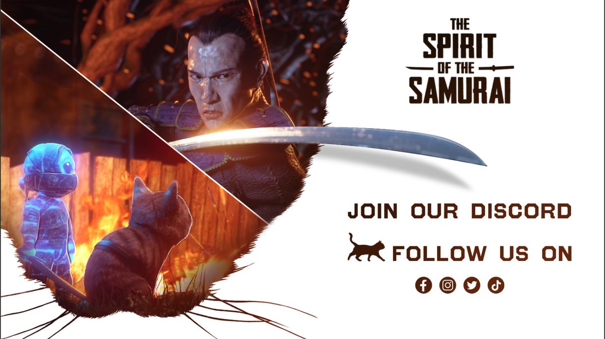 Want to meet with fellow samurai and prepare yourself for the battle to come? Then head to our Discord 👇 🐱 Join Now: bit.ly/SotSDiscord #SotS 🦊 #Discord #community #gaming #soulslike #horror #gamers