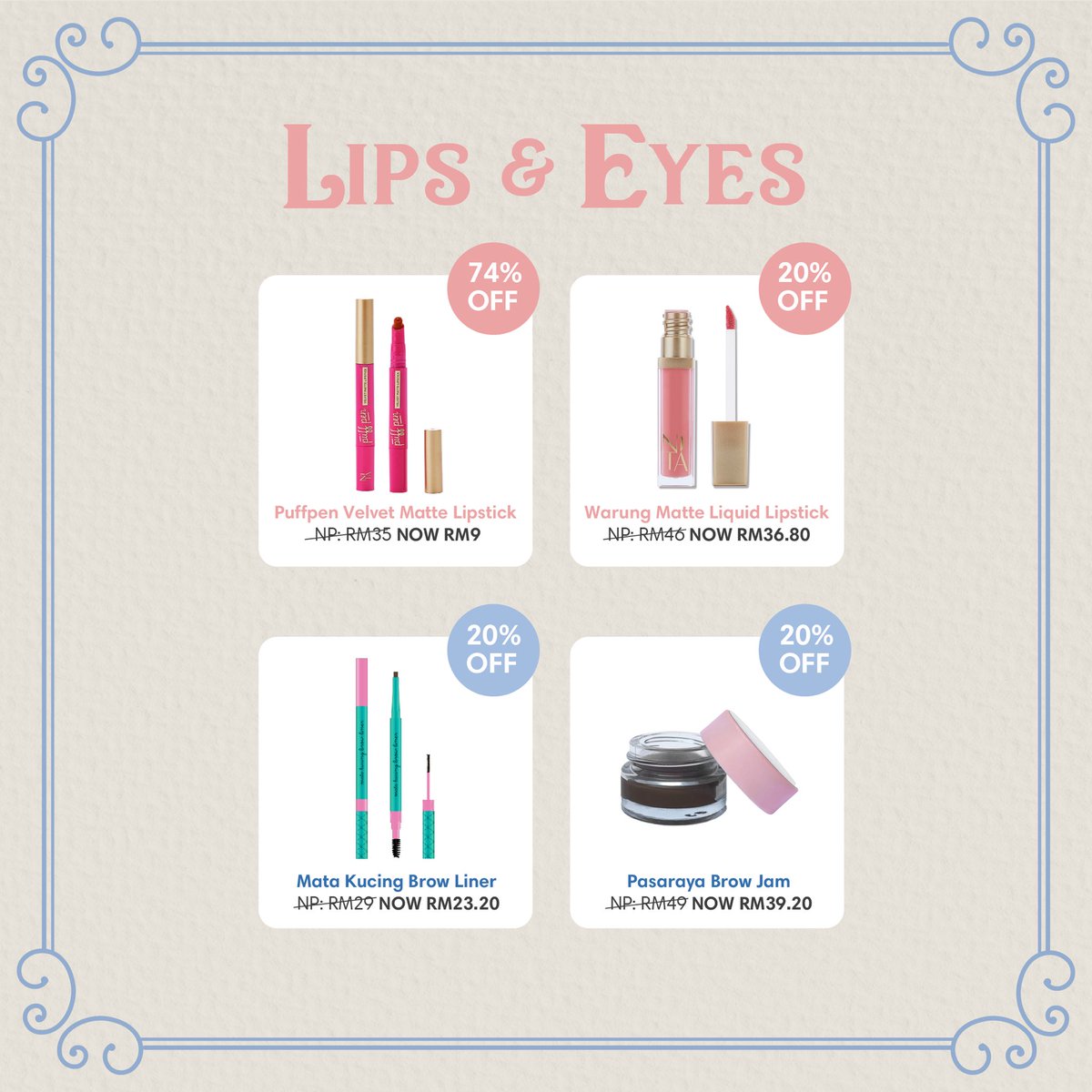 NITA Cosmetics tweet media