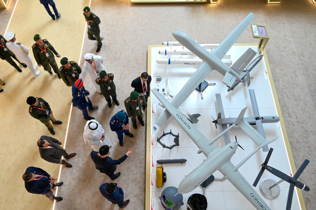 Defence_IDA's tweet image. Chinese Norinco Drone on Display at the Unmanned Systems Exhibition in the UAE.
#UMEX2024 #SIMTEX