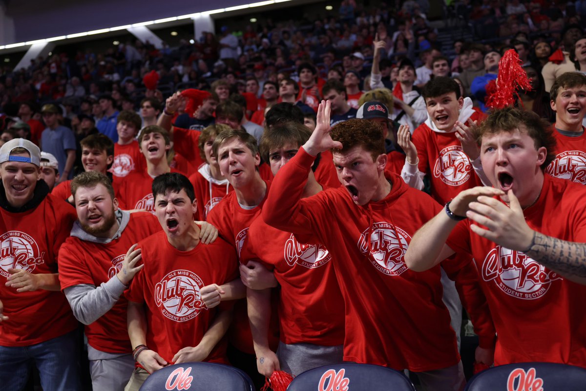 Largest student attendance in the history of The Pavilion. THANK YOU STUDENTS. Let’s do it again next Tuesday. Good luck with the start of classes tomorrow. #HottyToddy #WinInTheSip