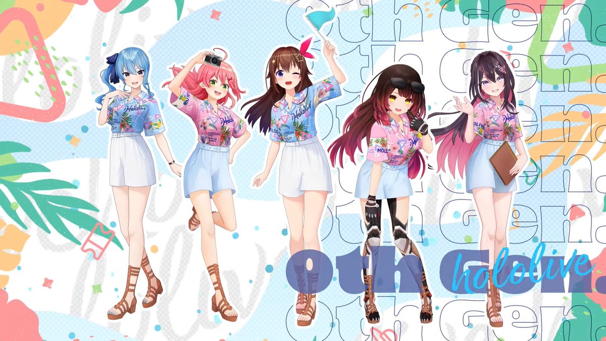 hololivefesEXPO24 キービジュアル解禁されたね！ EXPOも5th fes.も