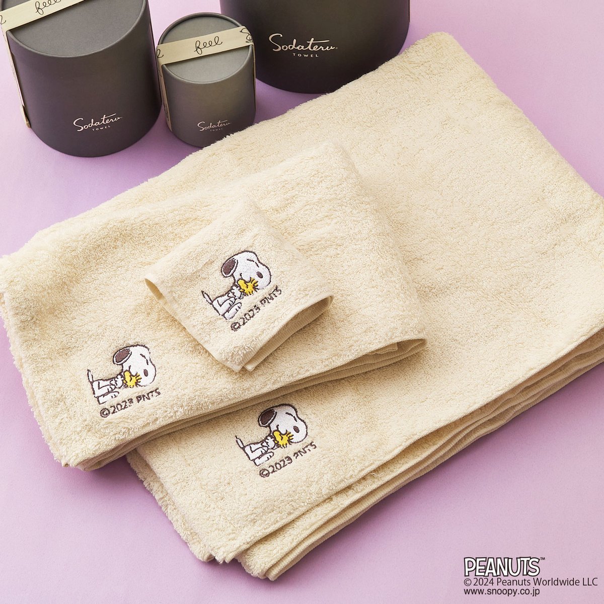 スヌーピー　タオル PLAZA【公式】 on X: 