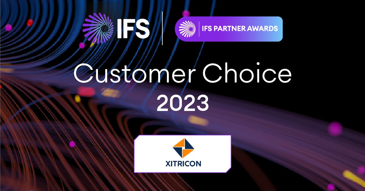 🌟 Gratitude Overload! 🙏 Winning the Partner of the Year - IFS Customer Choice Award feels surreal. Your votes made it happen! 🏆 Thank you for being the force behind our success!

#Xitricon #IFS #CustomerChoice #ThankfulJourney