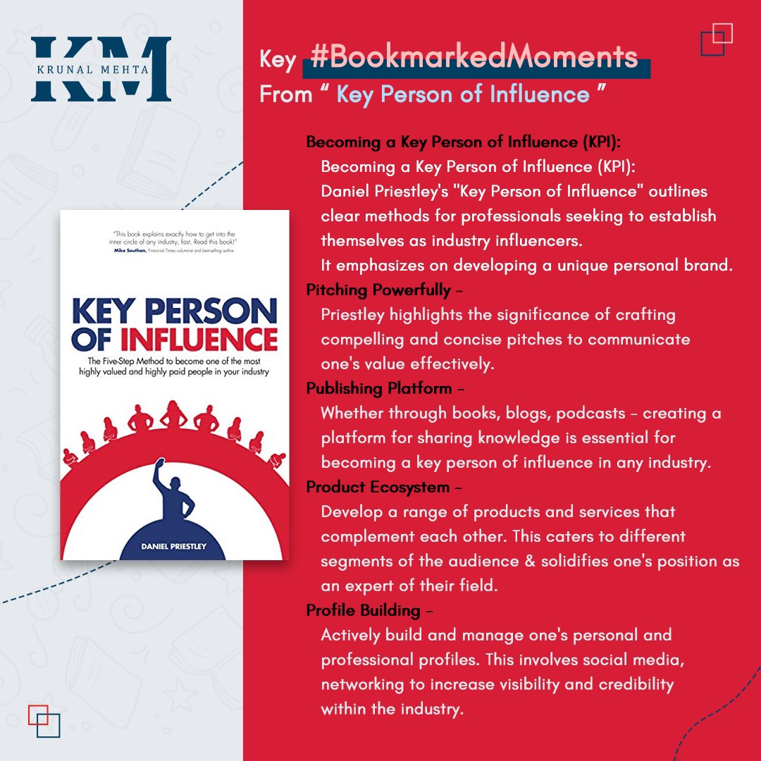 #bookmarkedmoments from 'The Key Person of Influence '

#keypersonofinfluence #thoughtprocess  #productivity #work #entrepreneur  #bookmark #actionreaction #imagination