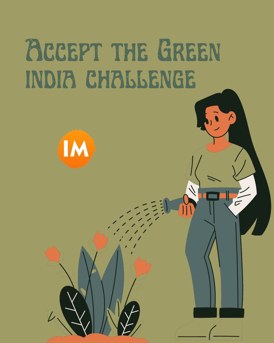 🌍 In a land where the verdant embrace of nature painted the canvas of the world, a saga unfolded—the #GreenIndiaChallenge. Imagine, dear reader, stepping into a story where you are both the narrator and the protagonist. 🌿 Click the link in bio to begin this enchanting journey.