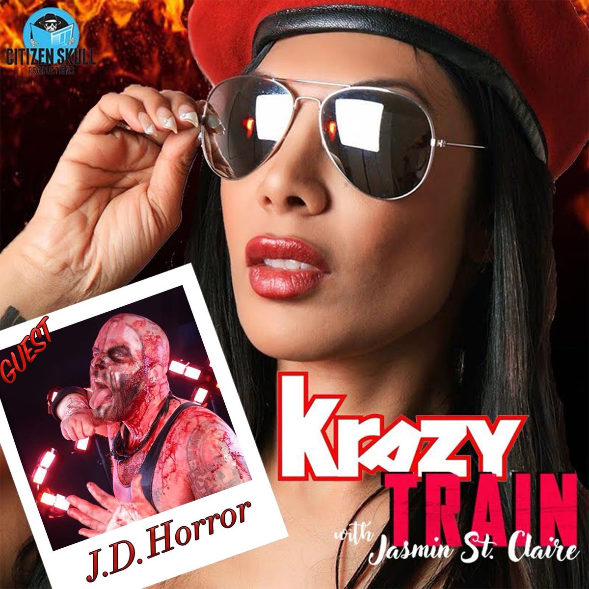 jasminstclaire's tweet photo. New ep alert 🚨🚨🚨🚨🚨!!!!
The infamous @JDHorrorHC of #deathmatchwrestling & #truecrimehorrorstory podcast joins the ride! He has the best true crime story podcast the million downloads says it all! We chat about his career in #wrestling, #thyroids, #truecrime, #ghosts, #research #postmortemshow and more! It gets interesting!
https://t.co/W2pQ76UtvF