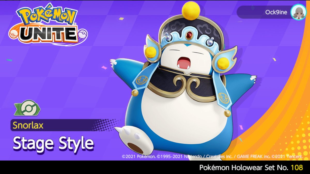 Ock9ine's tweet photo. #PokemonUNITE #NintendoSwitch https://t.co/xoX95fEahP