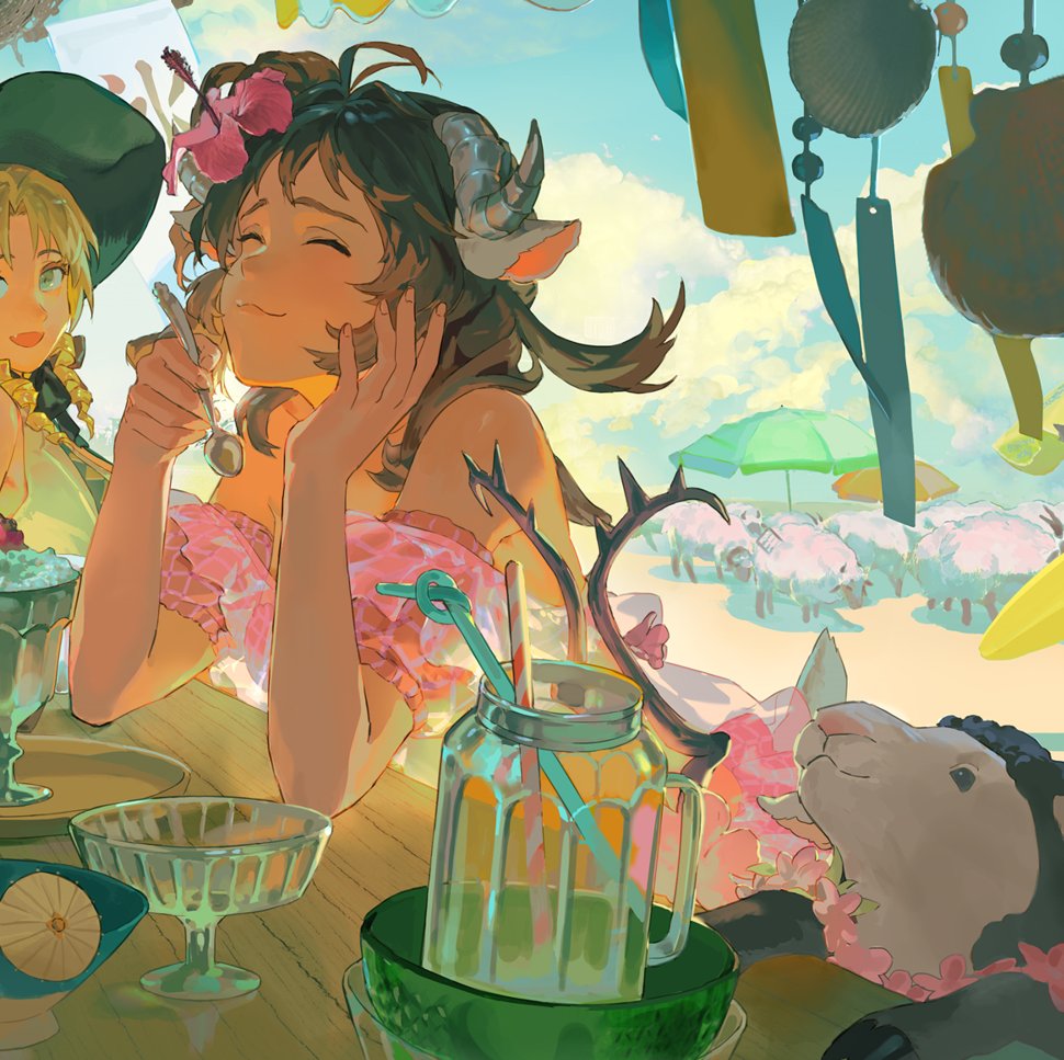 emmmerald_'s tweet image. #Arknights4thAnniv #アークナイツ4周年  Honored to play a part in the Arknights 4th-anniversary artbook! Happy anniversary🎉 
Purchase links here: 
EN：yostar.store/products/arkni…
JP：shop.yostar.co.jp/products/detai…