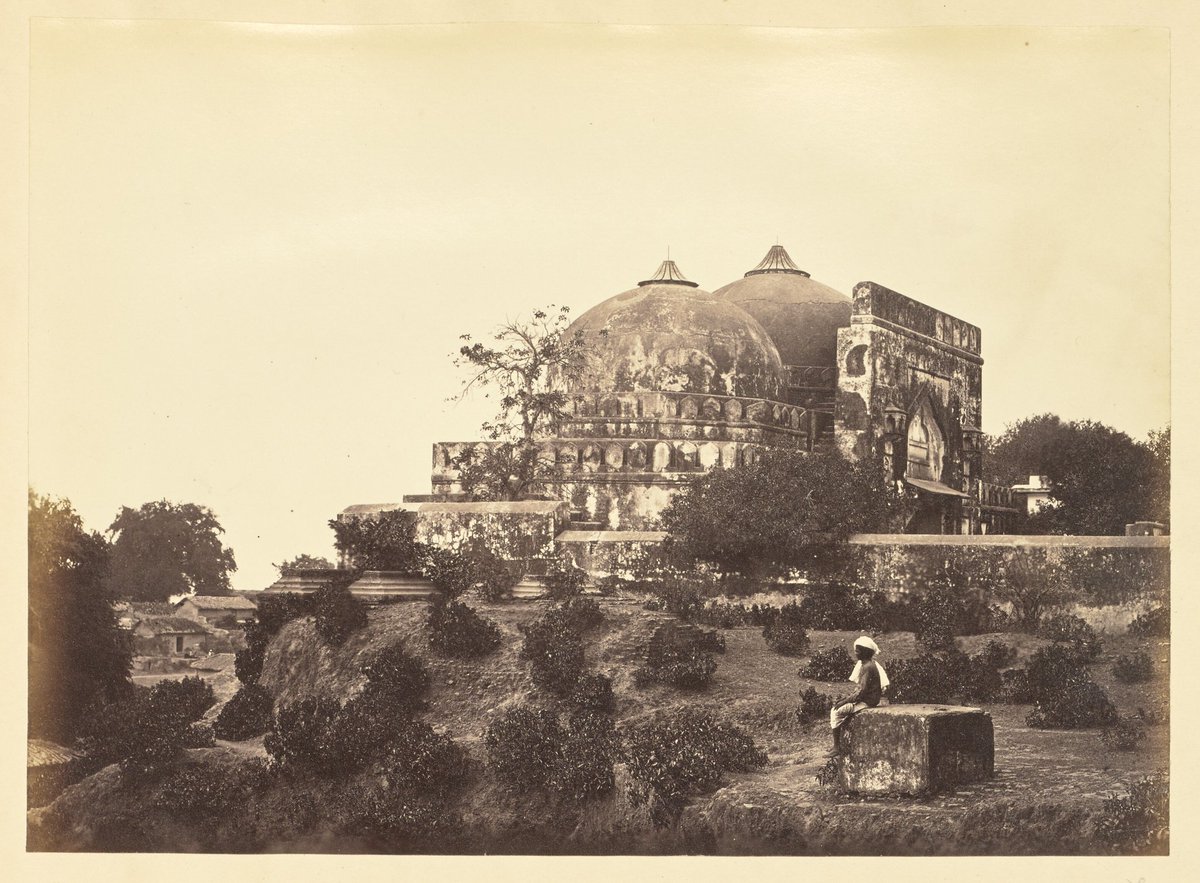 The first assertion of a ramjanmabhoomi coinciding with Babri masjid was in 1853 AD. And as I explain here (youtu.be/h_khJRTDXr0) mosque was called Jama Masjid then. Even then there was no idea that some temple is under the Masjid. The British fanned the 1853 assertion to
