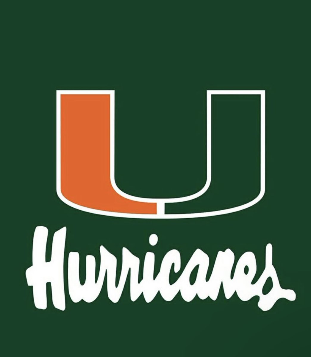 I will be at the UNIVERSITY OF MIAMI this week 🟢🟠 #GoCanes @CanesFootball @Coach_Addae @coach_cristobal @CoachField @GregBiggins @ChadSimmons_ @adamgorney @CoachTroop3 @coach_o_sports