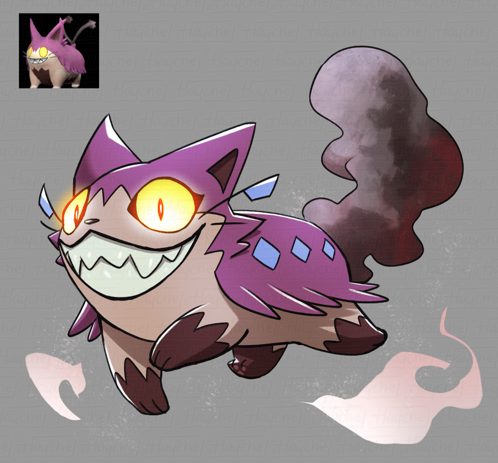 Instead of adding to the controversies, I want to rework some Pals that are a bit too on the nose. I feel this would be a fun little project to show that yes, you can take inspiration, but you've also got to take an extra step to make it distinct.

Have my version of Grintale~