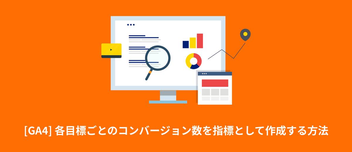 inhouse_plus's tweet photo. 「GA4の各目標ごとのコンバージョン数を指標として作成する方法」の解説記事をアップしました🙌

GA4において各目標ごとのコンバージョン数を指標として作成する方法を、「イベントパラメータ」と「カスタム指標」を使ってご紹介します。

■記事URL
https://t.co/q8K3kctPgx https://t.co/2SbuDjw5JV