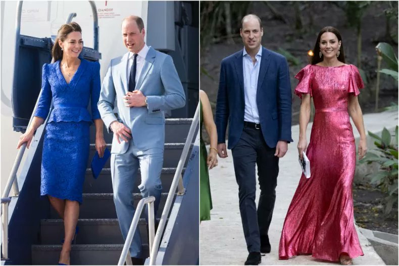 RobinLynnKing2's tweet photo. #PrinceandPrincessofWales  In Belize &amp; Bahamas
So what do you think of her style &amp; colors  on her tour ? https://t.co/3Azj9NbWUF