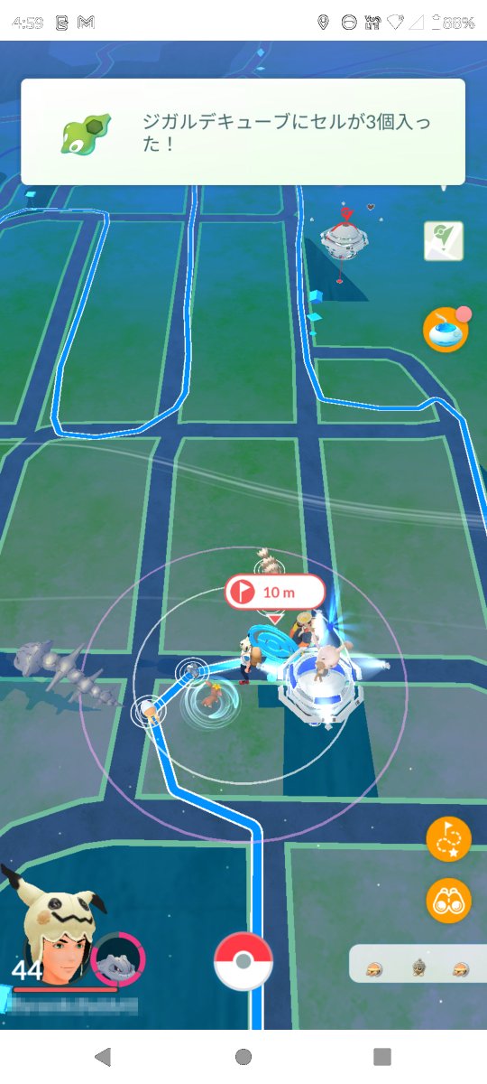 Equusaholic's tweet photo. ｛ポケモンGO　ルート機能｝
3461mコースの検証37日目

3個　５
2個　２
1個　１
0個（セル沸かず）　０
#ポケモンGO
#ルート
#ルート機能 https://t.co/z8LoT4fcQu