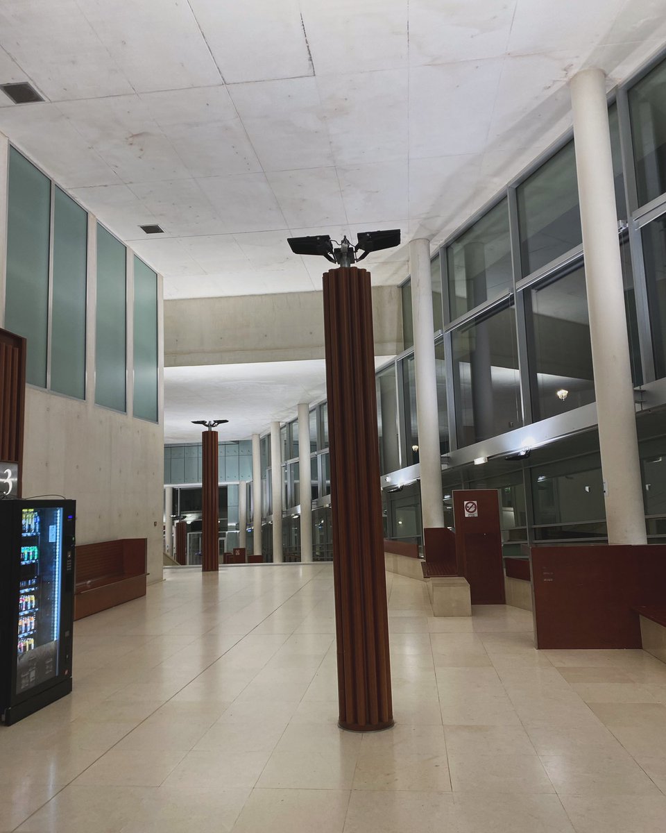 L’audience qui traîne en soirée, les poteaux, la lumière, plus personne au palais. La justice réparée.

Quel palais au fait? #tourismejudiciaire