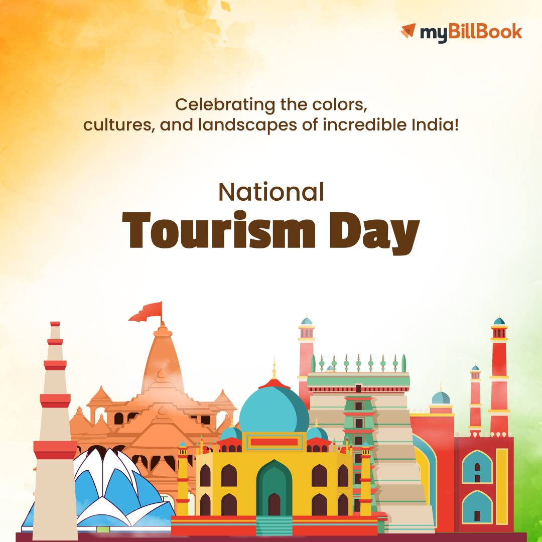 Let's celebrate the diversity and beauty of our incredible nation on National Tourism Day 🇮🇳 

#NationalTourismDay #Tourism #India #Bharat
