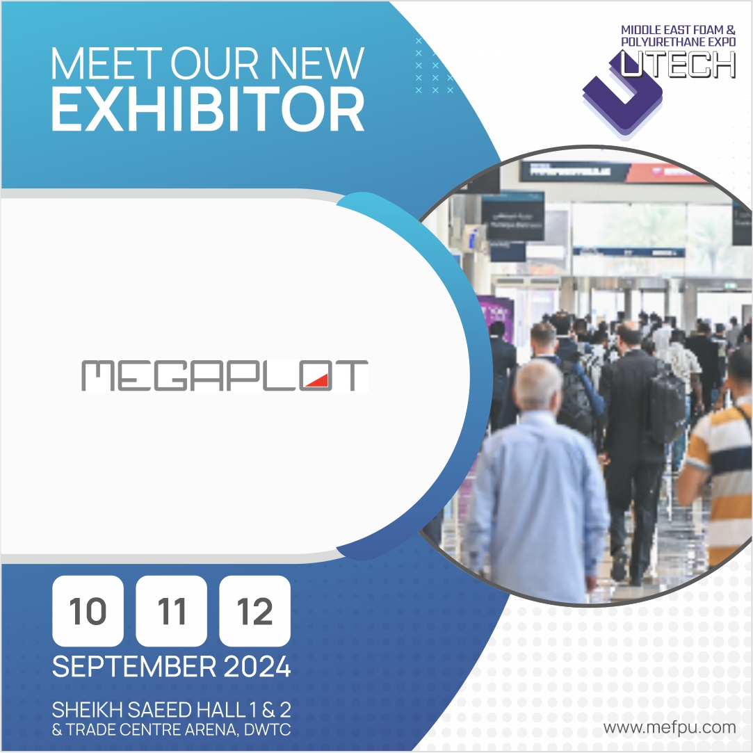 New Exhibitor Alert!

MegaPlot Poland is exhibiting again at the 3rd Edition of MEFPU Expo 2024. Join them in showcasing your innovations.      

Book your space now: bit.ly/3vMpYiY 

#mefpu #foam #polyurethane #chemical #exhibition #rigidfoam