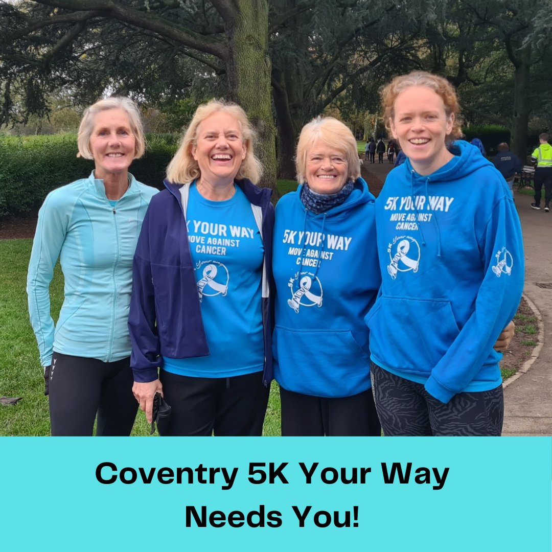 We're looking for passionate ambassadors to join the amazing group at our Coventry 5k Your Way! This is the perfect chance to join a thriving community and meet some truly incredible people. Sound good? Drop us a message or tag someone you think would be the perfect fit! 👇 💙