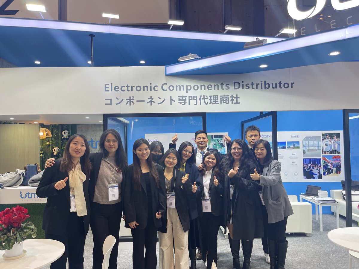UT56901751's tweet photo. It's Day 2 at NEPCON Japan! Visit UTMEL at booth 📍 E23-48 for innovative solutions and exciting discussions. Don't miss our special giveaways! See you there! #NEPCON #utmel #Innovation #electronics #tokyo
🌐 : https://t.co/GgAOMUAHru https://t.co/USJ4Qpk2gZ