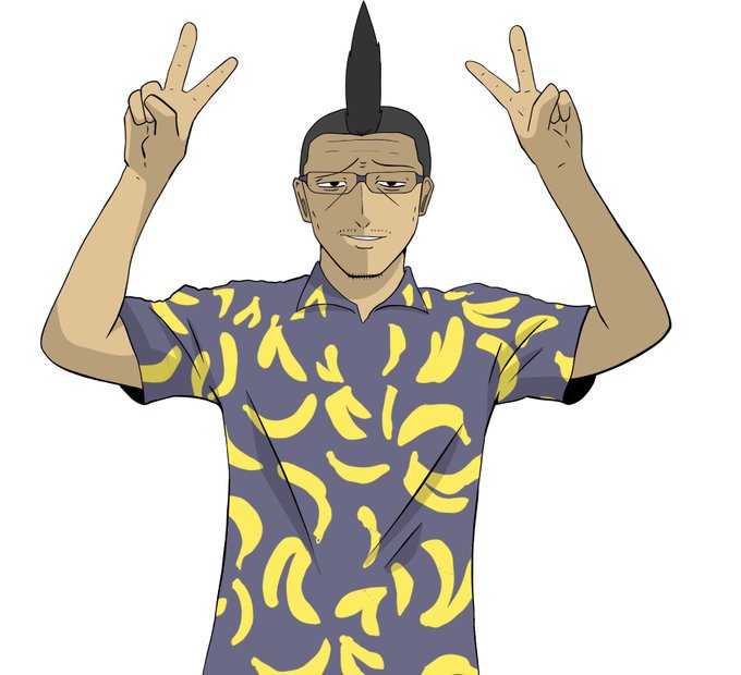 「1boy hawaiian shirt」 illustration images(Latest)