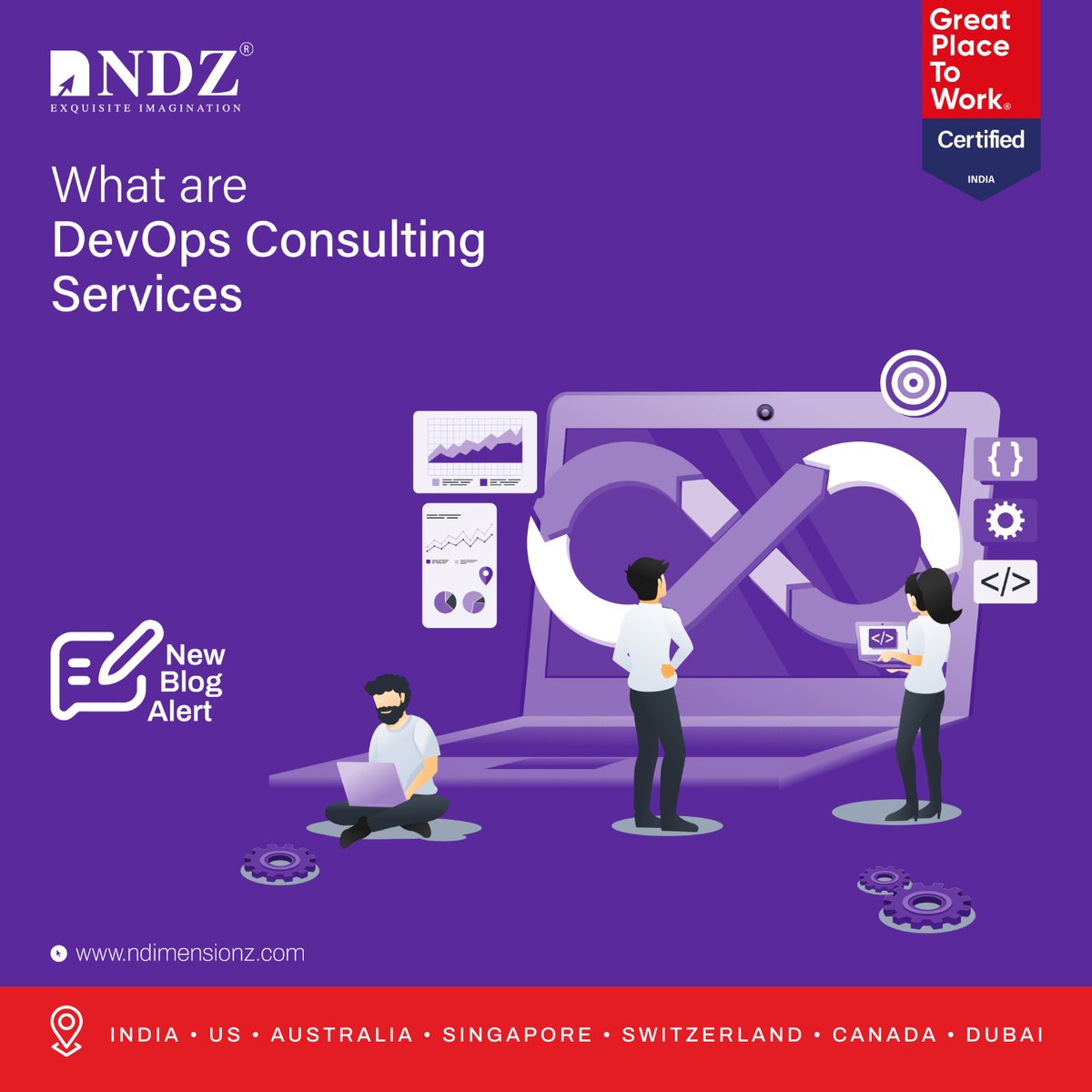 NDZCO's tweet photo. seamless collaboration, faster releases, and optimal efficiency with our DevOps Consulting Services! Transform your development and operations synergy for unparalleled agility and innovation. 
https://t.co/cY9g5PLhFX
#ndimensionz #DevOps https://t.co/WlXjvpWNs4