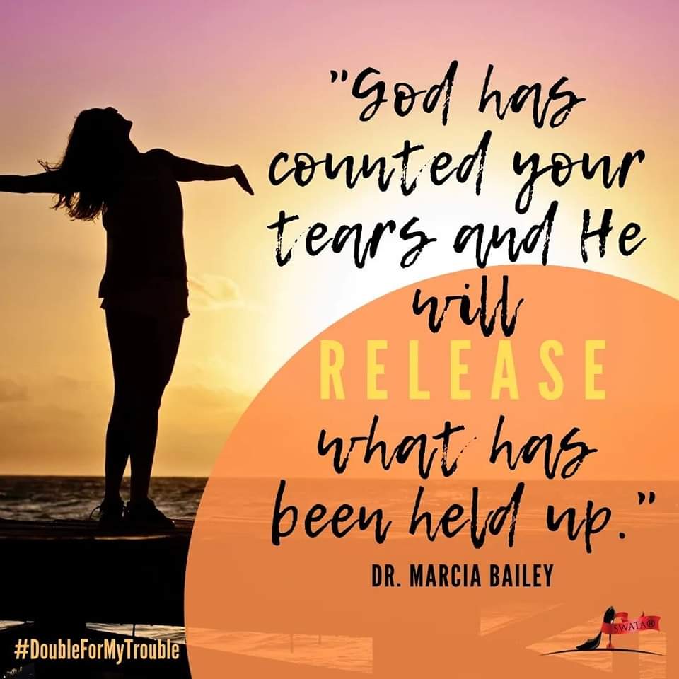 Happy Thursday, SWATA!!
** Receive this by saying: "Release It Lord"! #DrMSpeaks
#DoubleForMyTrouble
#ThrowbackThursday